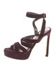 Stuart Weitzman Suede Sandals