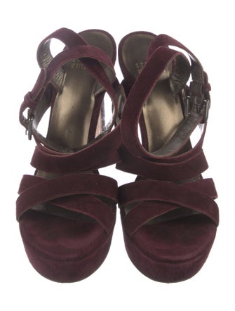 Stuart Weitzman Suede Sandals