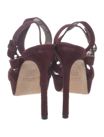 Stuart Weitzman Suede Sandals