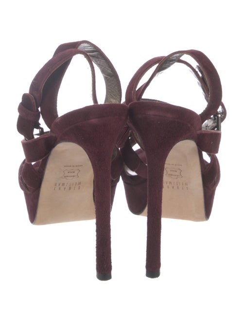 Stuart Weitzman Suede Sandals