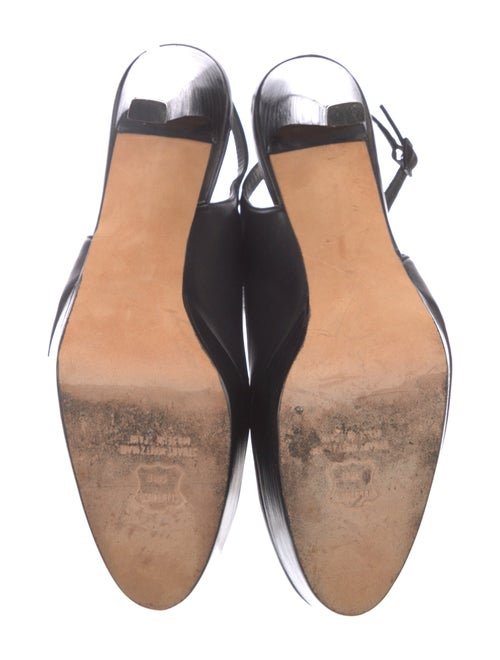 Stuart Weitzman Leather Slingback Pumps