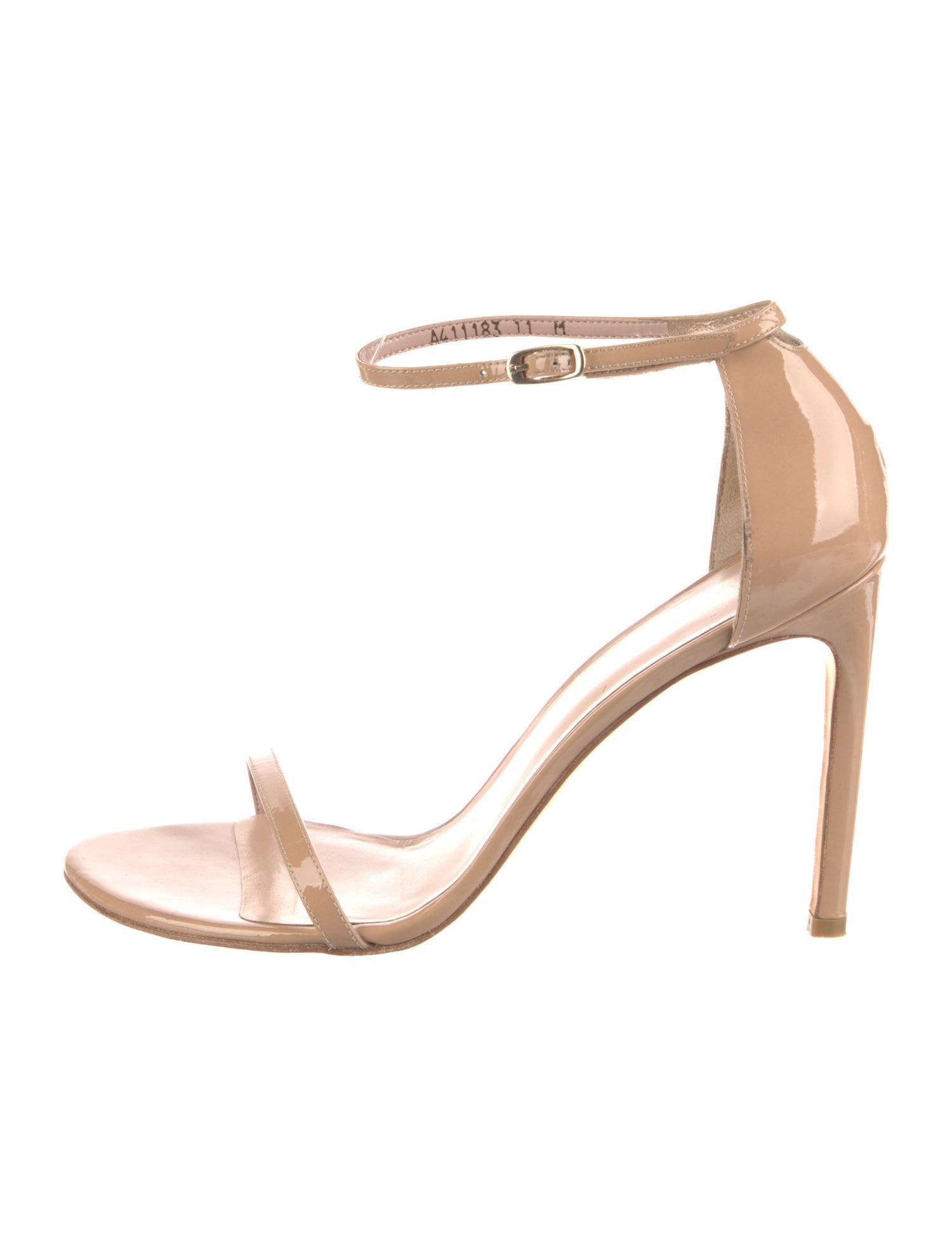 Stuart Weitzman Patent Leather Sandals