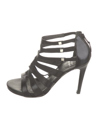 Stuart Weitzman Leather Gladiator Sandals