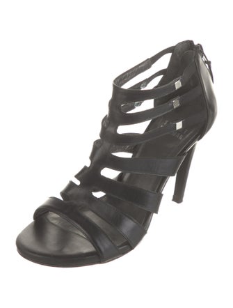 Stuart Weitzman Leather Gladiator Sandals