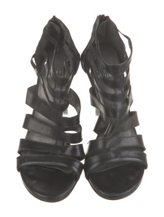 Stuart Weitzman Leather Gladiator Sandals