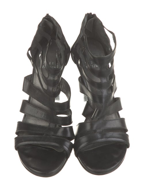 Stuart Weitzman Leather Gladiator Sandals