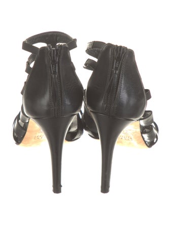 Stuart Weitzman Leather Gladiator Sandals