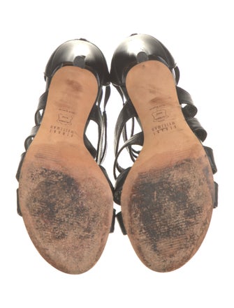 Stuart Weitzman Leather Gladiator Sandals