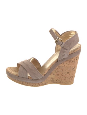 Stuart Weitzman Suede Espadrilles