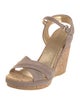 Stuart Weitzman Suede Espadrilles