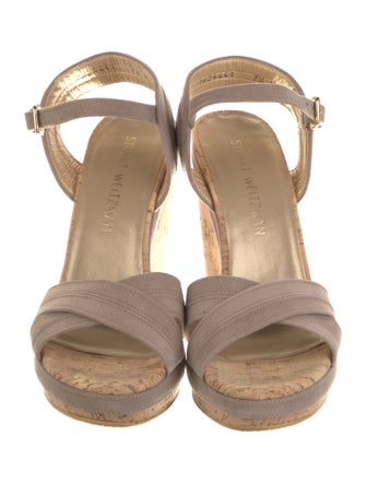 Stuart Weitzman Suede Espadrilles