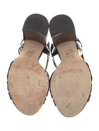 Stuart Weitzman Patent Leather Sandals