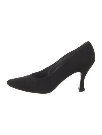Stuart Weitzman Canvas Pumps