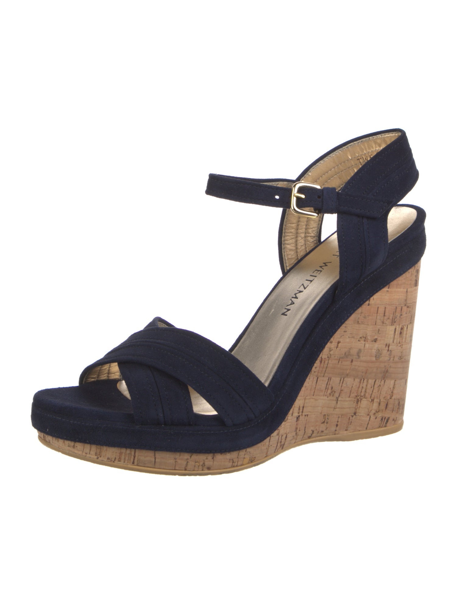 Stuart Weitzman Suede Espadrilles
