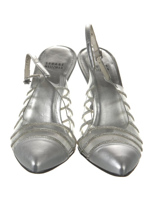 Stuart Weitzman Leather Mules