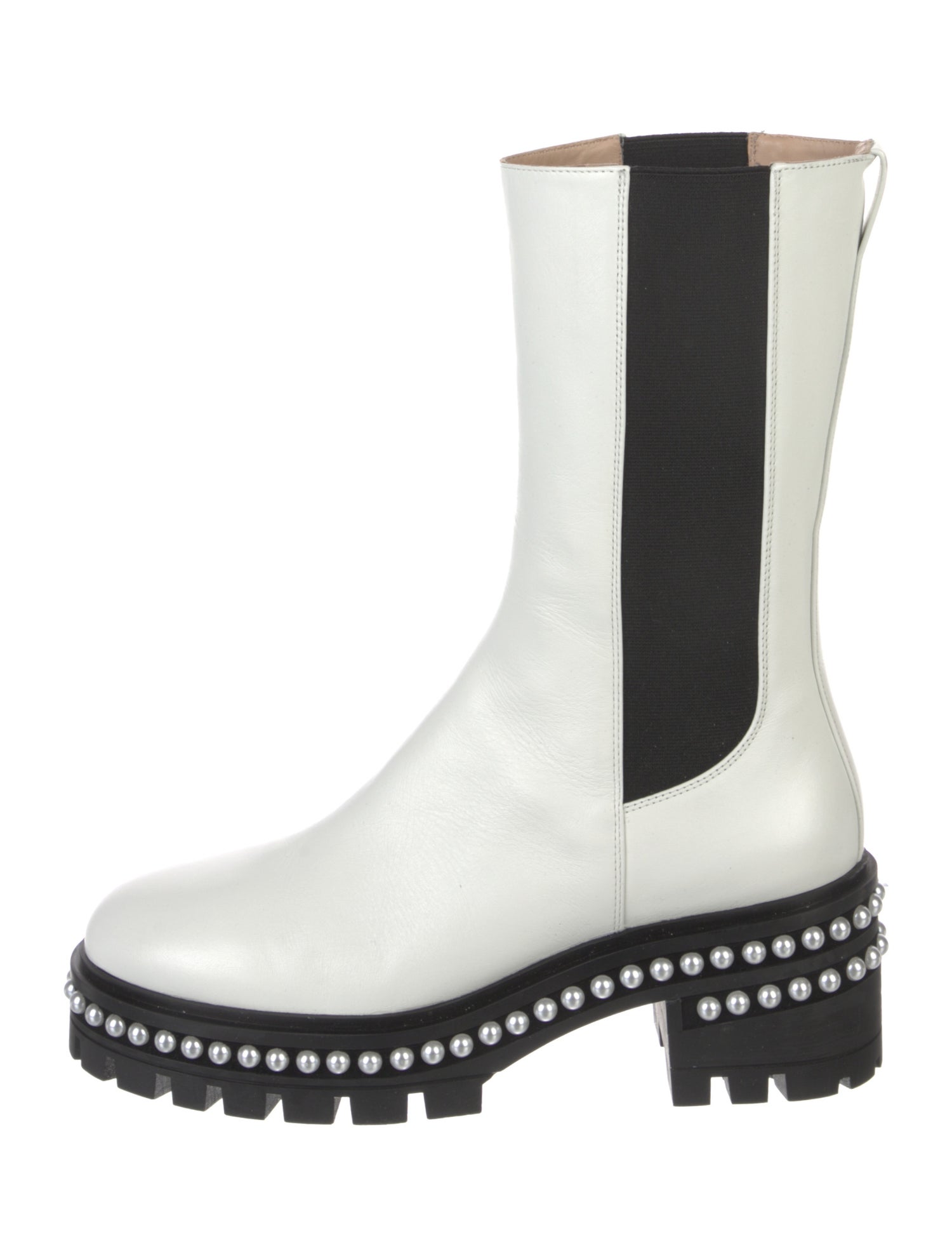 Stuart Weitzman Leather Chelsea Boots