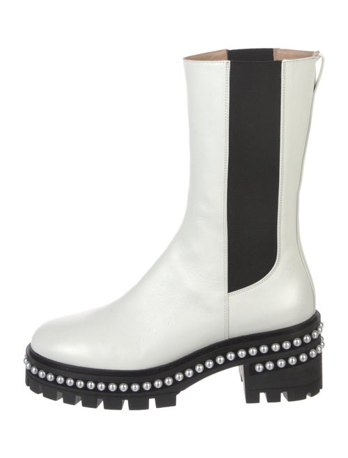 Stuart Weitzman Leather Chelsea Boots