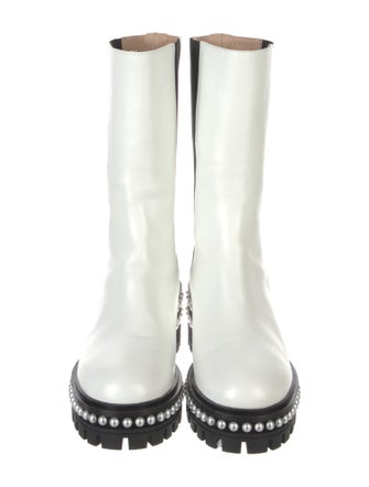 Stuart Weitzman Leather Chelsea Boots