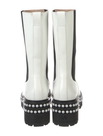 Stuart Weitzman Leather Chelsea Boots