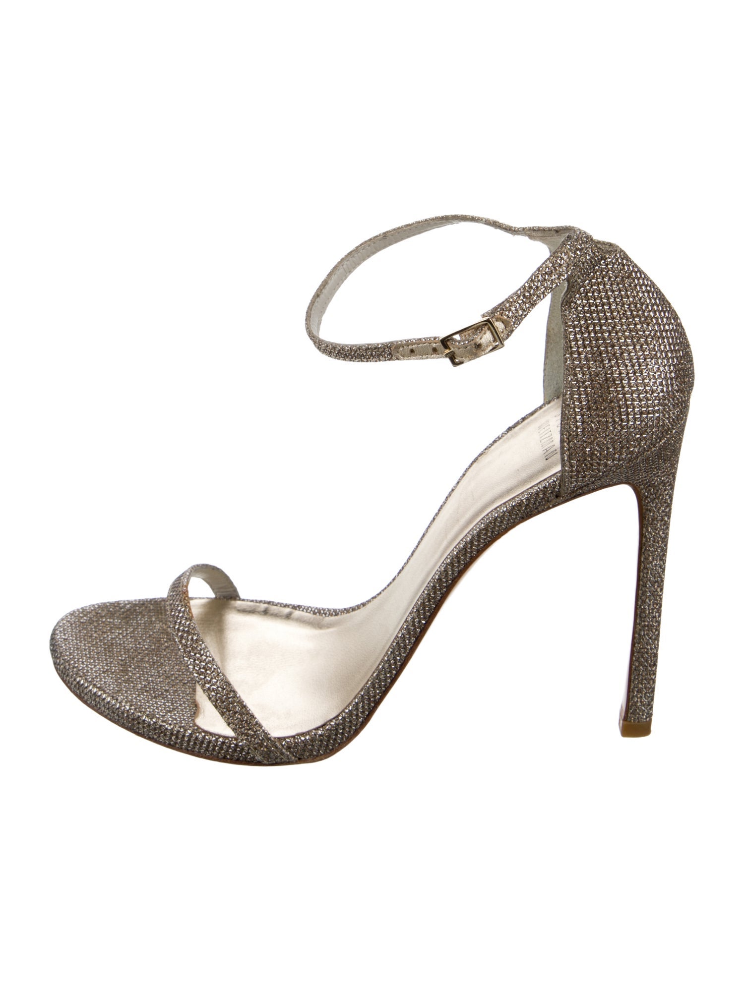 Stuart Weitzman Glitter Sandals