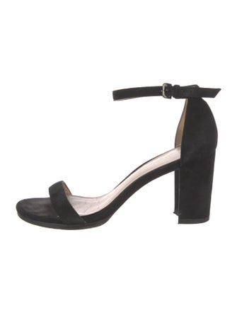 Stuart Weitzman Suede D'Orsay Pumps