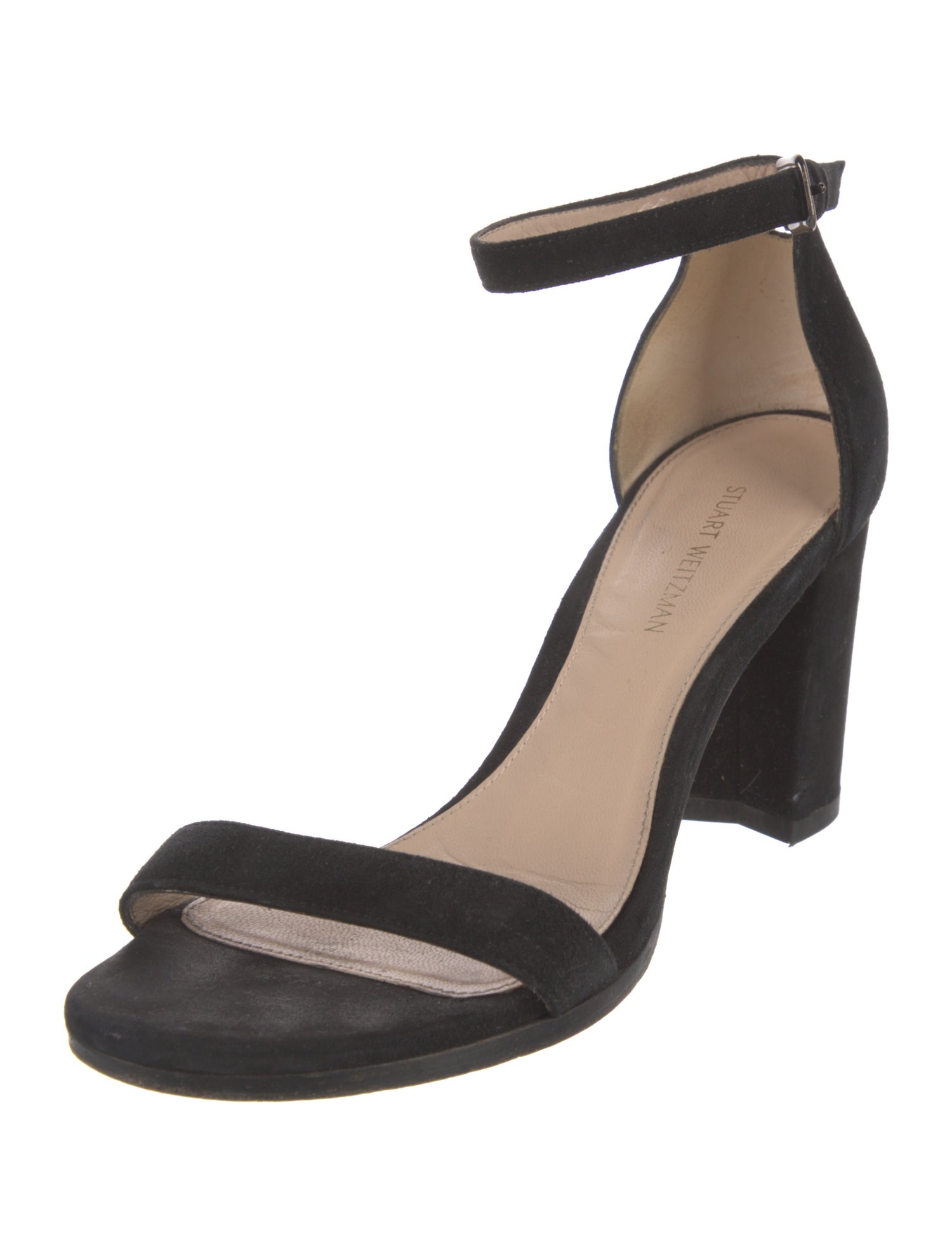 Stuart Weitzman Suede D'Orsay Pumps