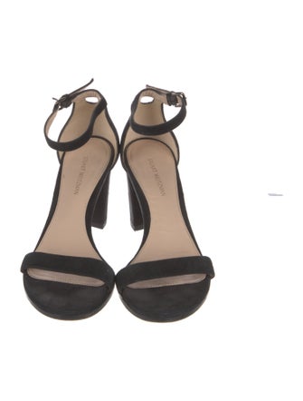 Stuart Weitzman Suede D'Orsay Pumps