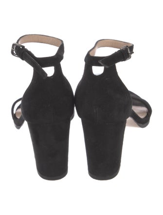 Stuart Weitzman Suede D'Orsay Pumps