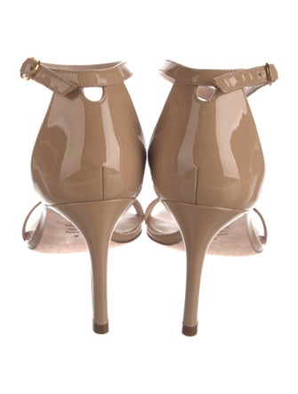 Stuart Weitzman Patent Leather Sandals