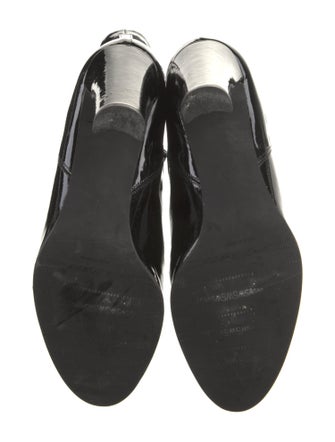 Stuart Weitzman Patent Leather Chelsea Boots