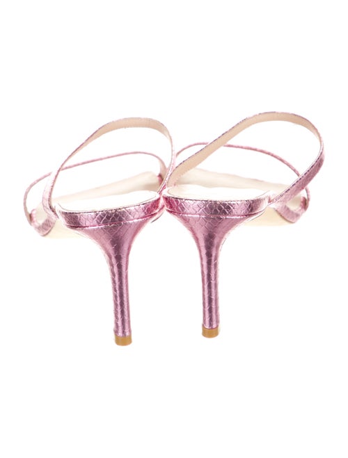 Stuart Weitzman Leather Slides