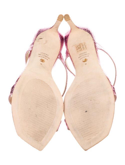 Stuart Weitzman Leather Slides