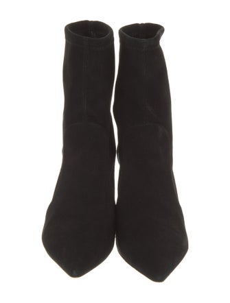 Stuart Weitzman Suede Sock Boots