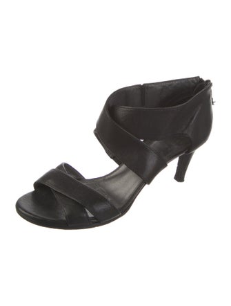 Stuart Weitzman Leather Slingback Sandals