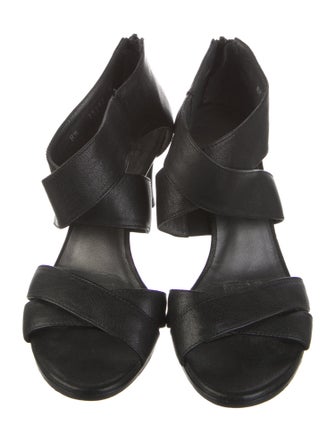 Stuart Weitzman Leather Slingback Sandals