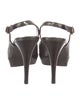 Stuart Weitzman Leather Slingback Sandals