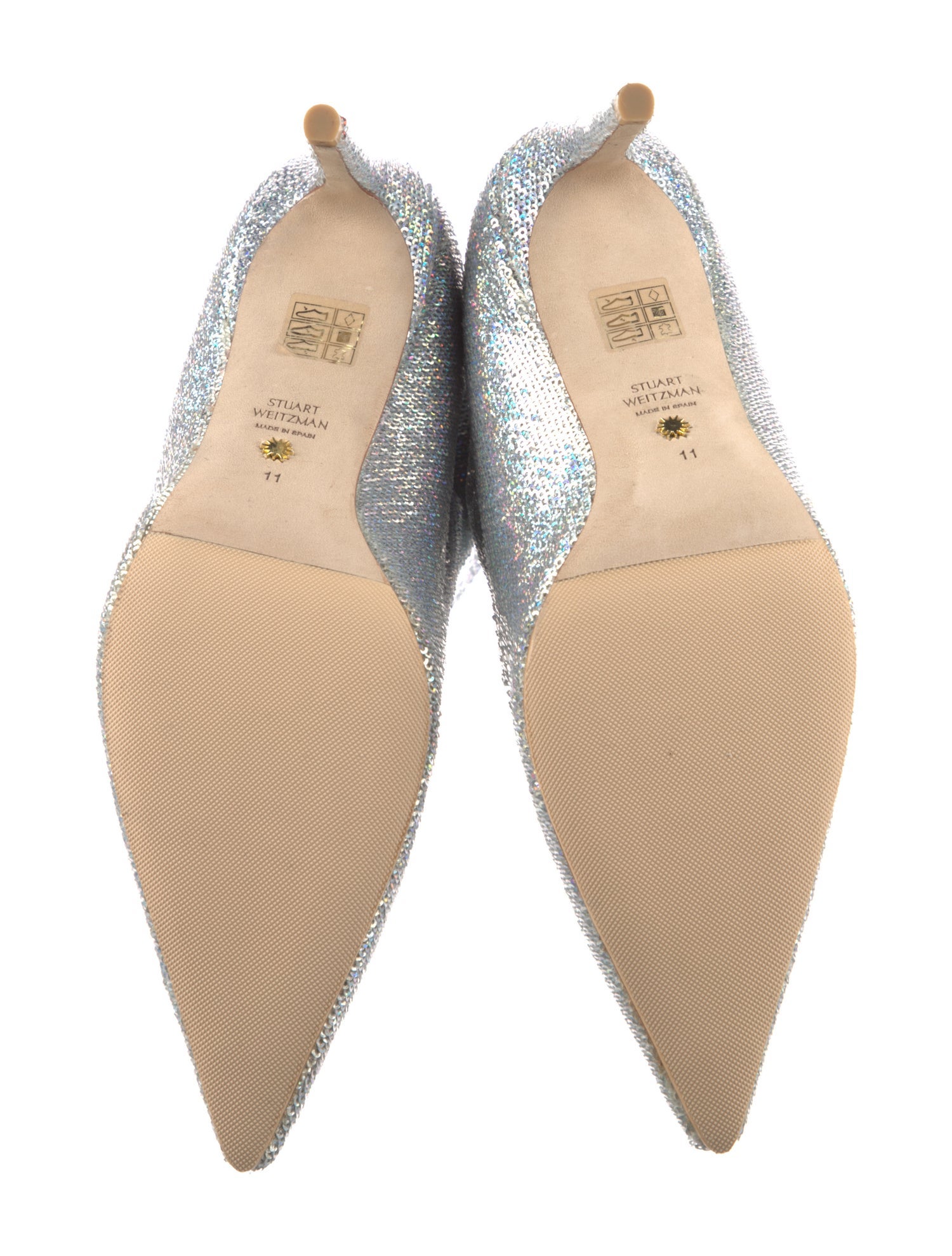 Stuart Weitzman Sequins Sock Boots
