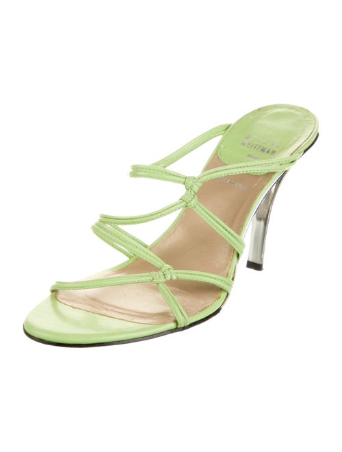 Stuart Weitzman Leather Slides