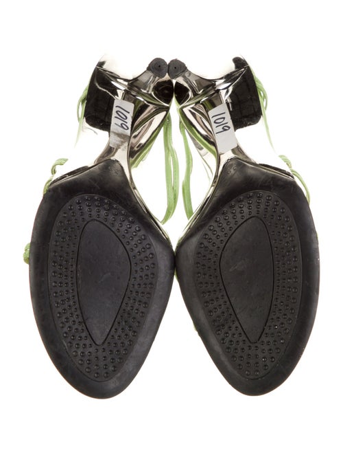 Stuart Weitzman Leather Slides