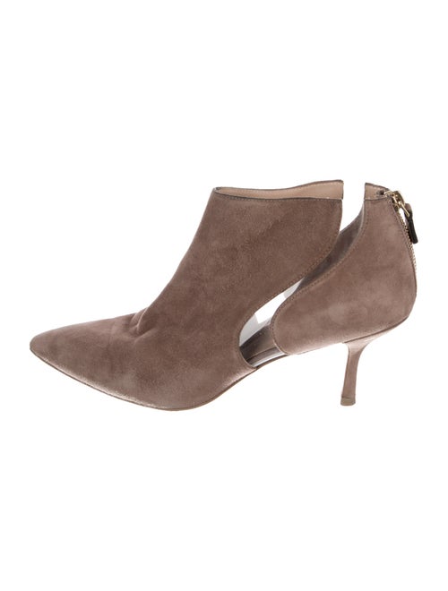 Stuart Weitzman Suede Mules