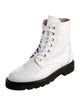 Stuart Weitzman Leather Combat Boots