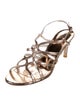 Stuart Weitzman Leather Slingback Sandals