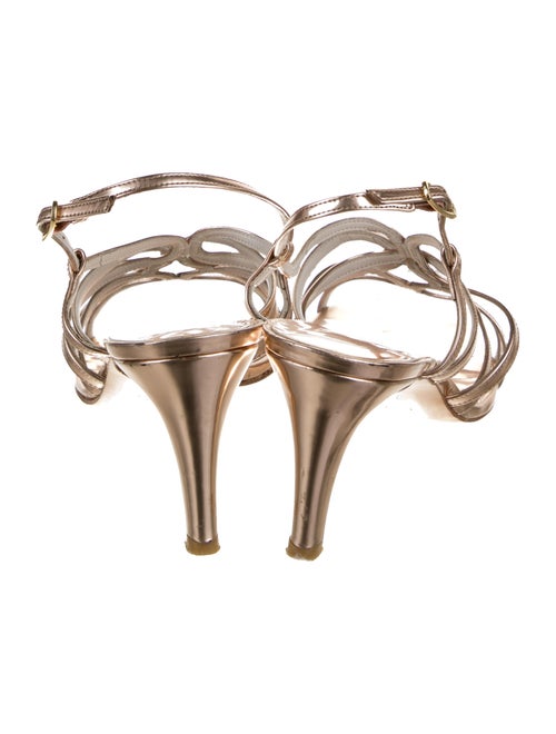 Stuart Weitzman Leather Slingback Sandals