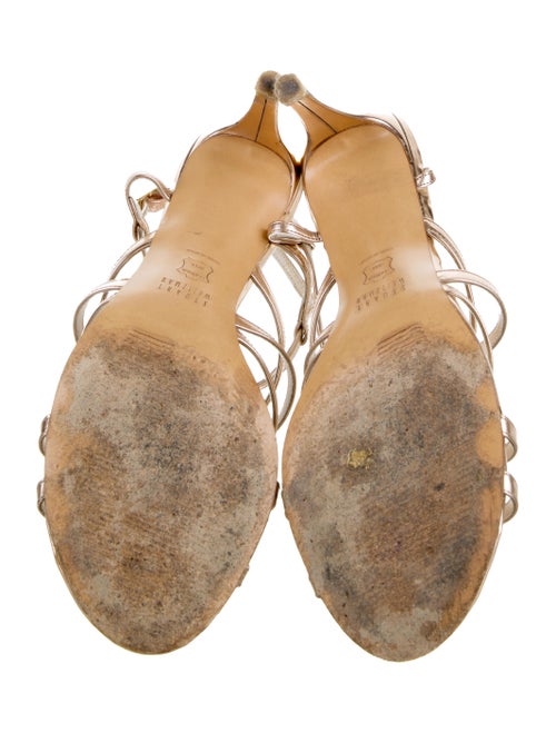 Stuart Weitzman Leather Slingback Sandals