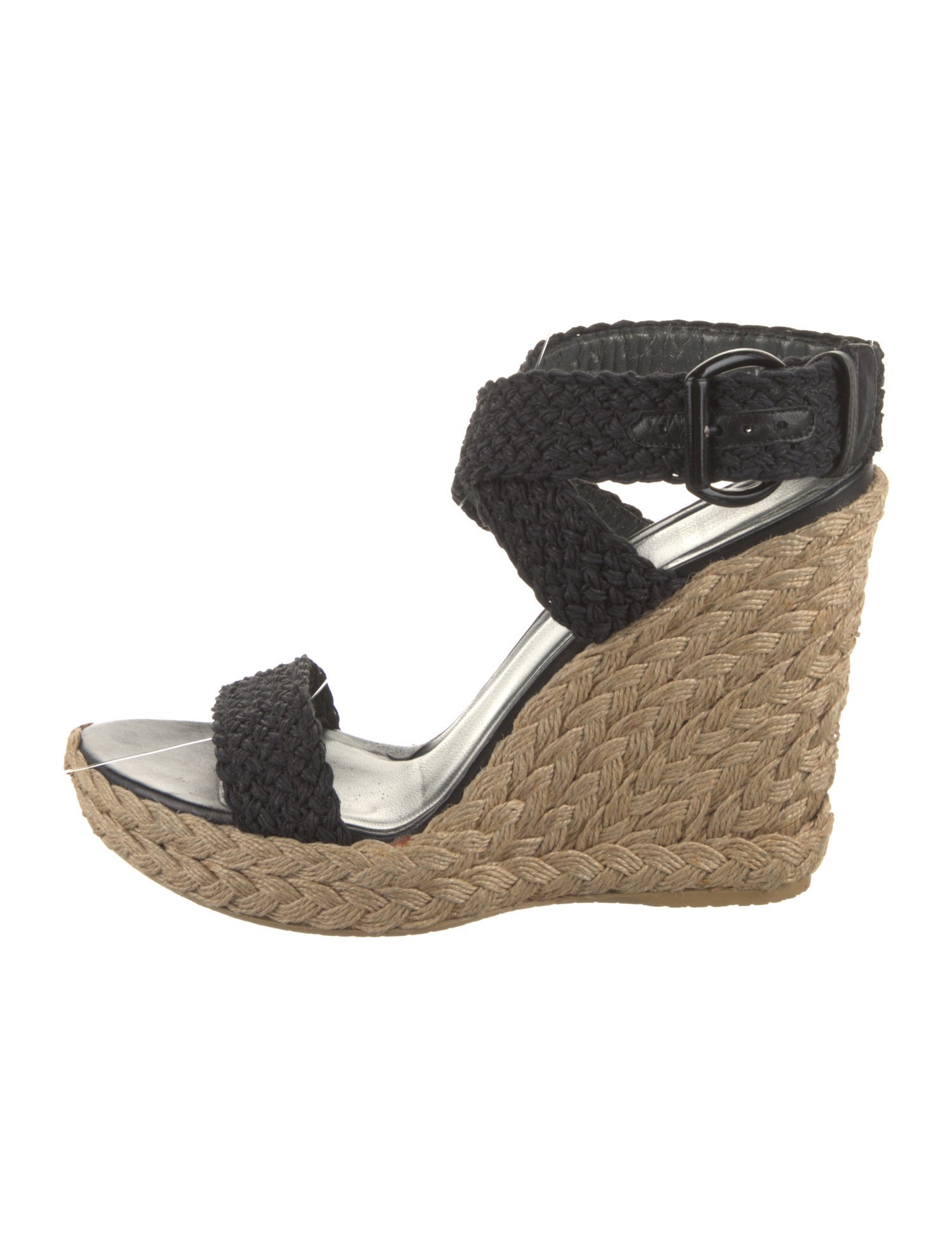 Stuart Weitzman Braided Accents Espadrilles