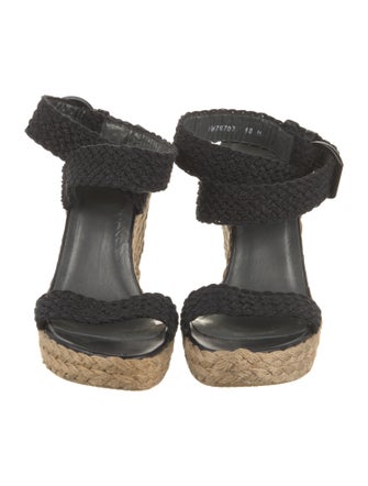 Stuart Weitzman Braided Accents Espadrilles