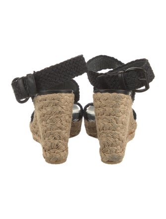 Stuart Weitzman Braided Accents Espadrilles