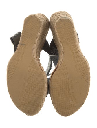 Stuart Weitzman Braided Accents Espadrilles