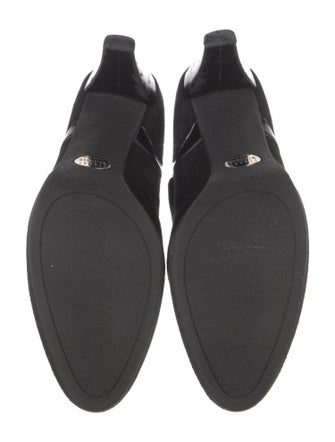 Stuart Weitzman Suede Mules