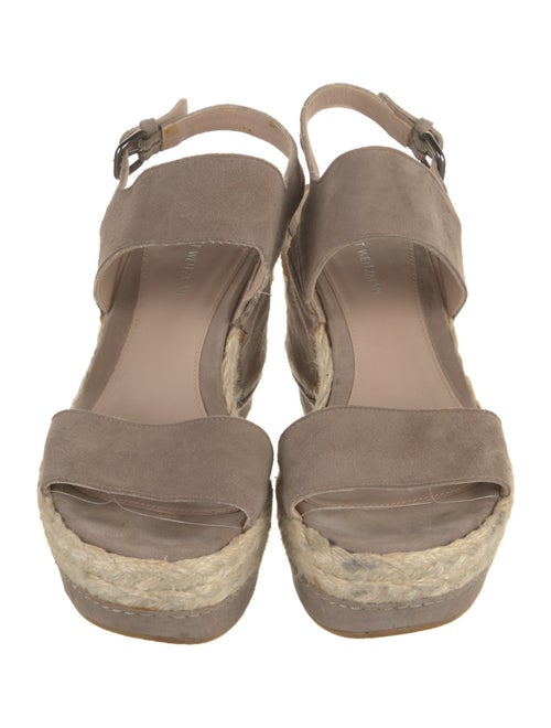 Stuart Weitzman Suede Slingback Sandals